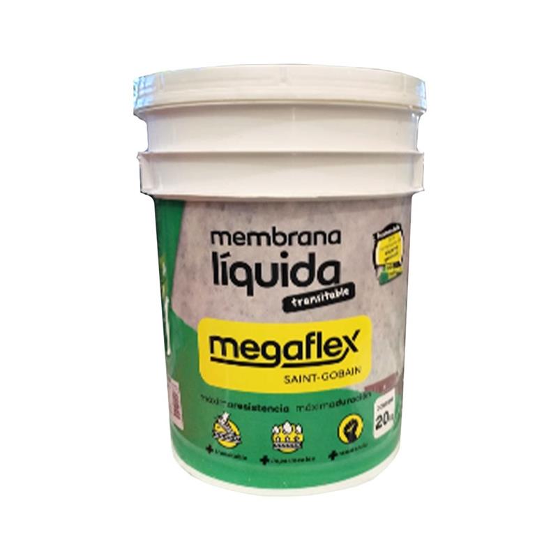 Membrana Líquida Para Techos 20 Kg 12 M2 Megaflex